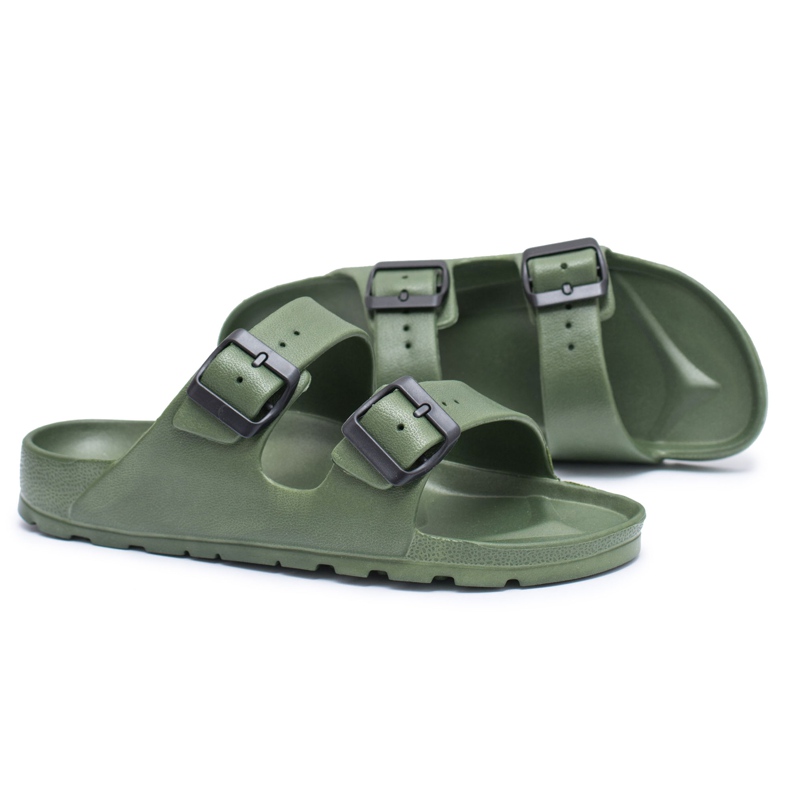 Flameshoes Men's Olive Garden Light Slippers green