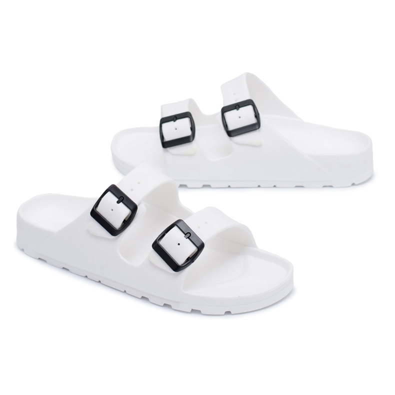 Flameshoes Men's White Garden Light Slippers