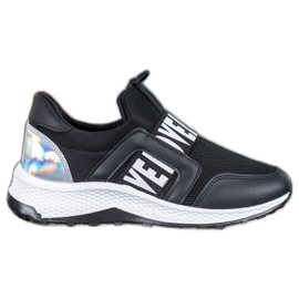 Seastar Slipons On The Love Platform black Seastar Slipons On The Love Platform black