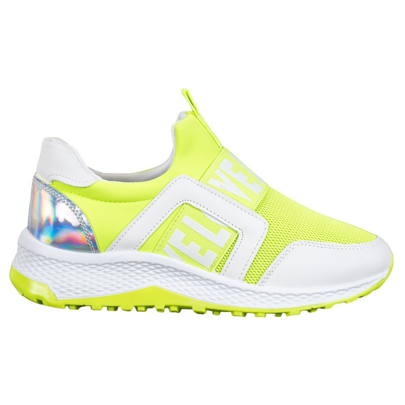 Seastar Slipons On The Love Platform white green