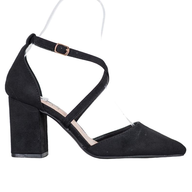 Seastar Black Suede Pumps