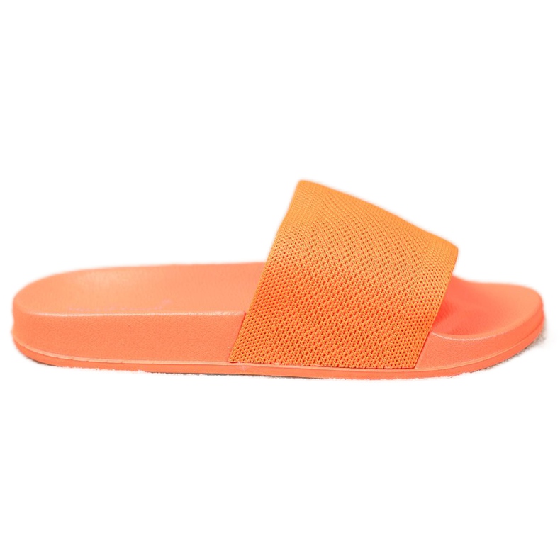 Small Swan Casual Slippers orange