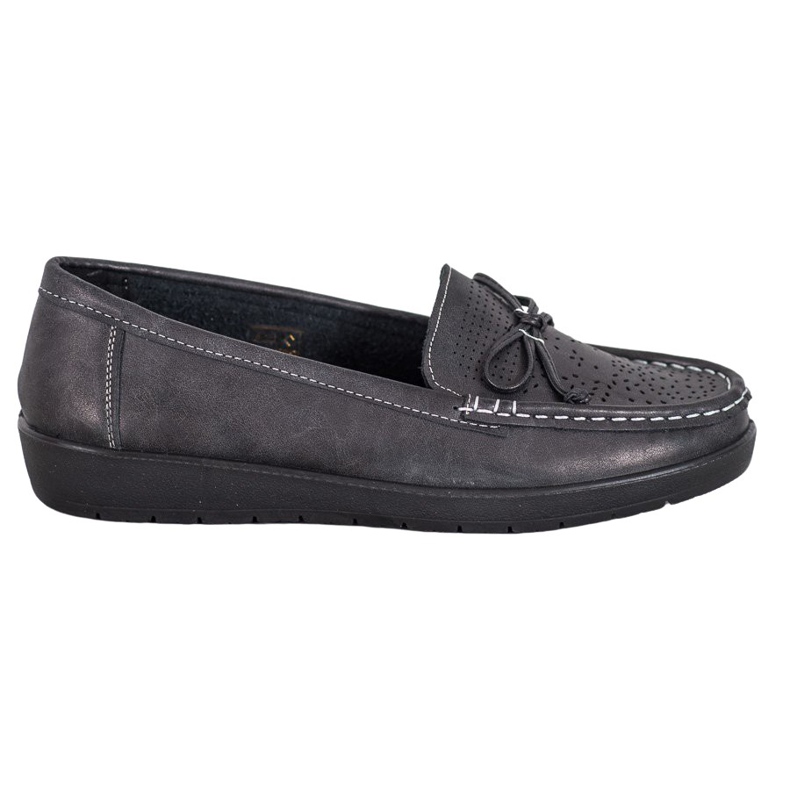 SHELOVET Comfortable loafers black SHELOVET Comfortable loafers black