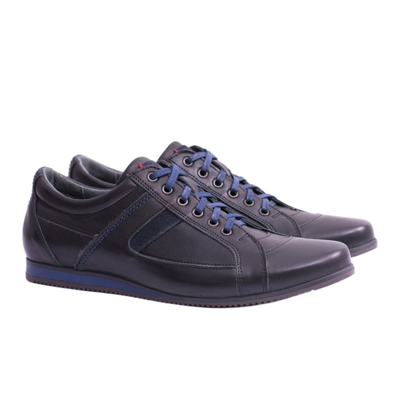 Neex Leather Men's Sports Shoes Sferis Black