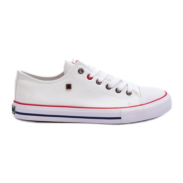 Big Star Low Men's White Sneakers T174102 Big Star Low Men's White Sneakers T174102