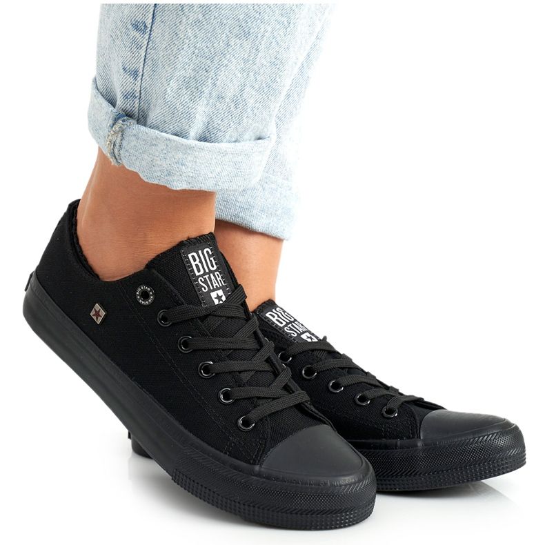 Women's Sneakers Big Star Black AA274009