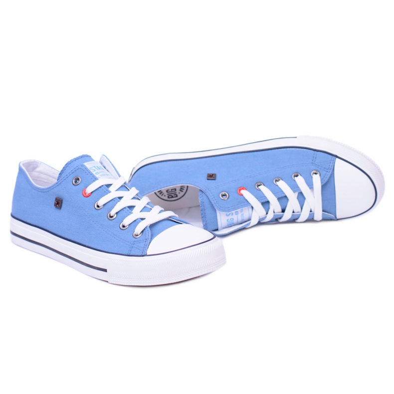 Big Star Low Men's Blue Sneakers T174108