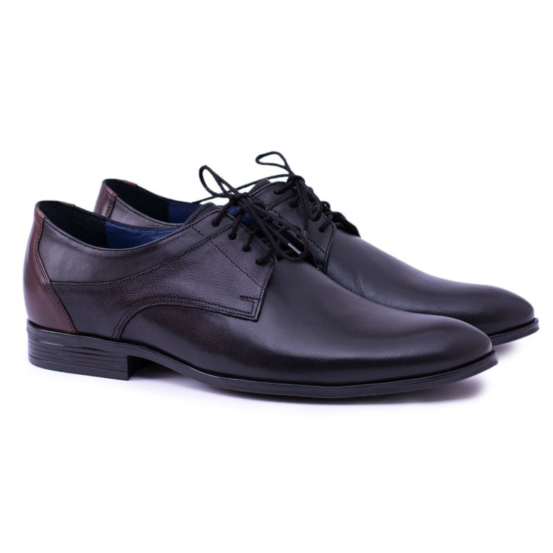 mens formal shoes black leather