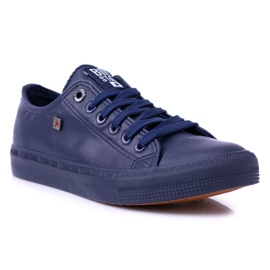 Big Star Women's Navy Blue Sneakers Monokolor BB274742