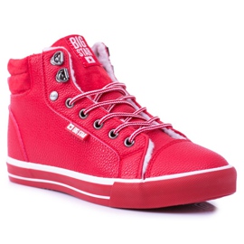 Big Star Insulated Red Women's Sneakers BB274003