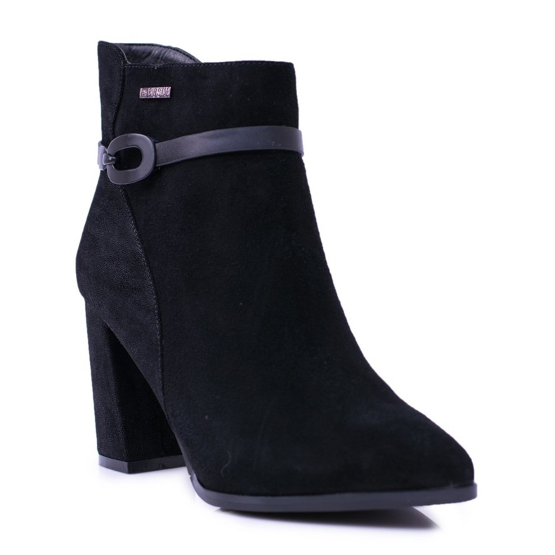 Big Star Black Suede Ankle Boots BB274383