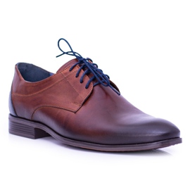 Nikopol Men's Brown Leather Brogues Shoes Traditional Nikopol Men's Brown Leather Brogues Shoes Traditional