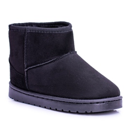 FRROCK Warm Black Children's Youth Snow Boots Gooby FRROCK Warm Black Children's Youth Snow Boots Gooby