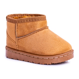 FRROCK Warm Children's Youth Snow Boots Khaki Gooby brown FRROCK Warm Children's Youth Snow Boots Khaki Gooby brown