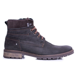 Neex Black Leather Men's Warm Boots Kobe brown Neex Black Leather Men's Warm Boots Kobe brown