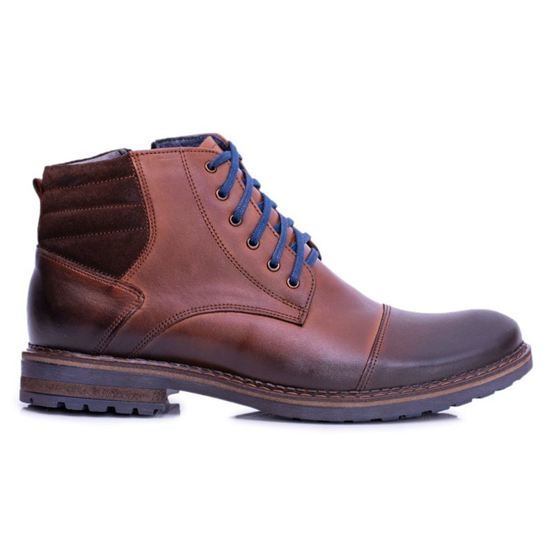 Nikopol Leather Men's Boots Brown Ford Boots