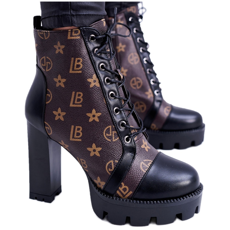 Women's Boots On High Heel Lu Boo Warmed Star Trail black Women's Boots On High Heel Lu Boo Warmed Star Trail black