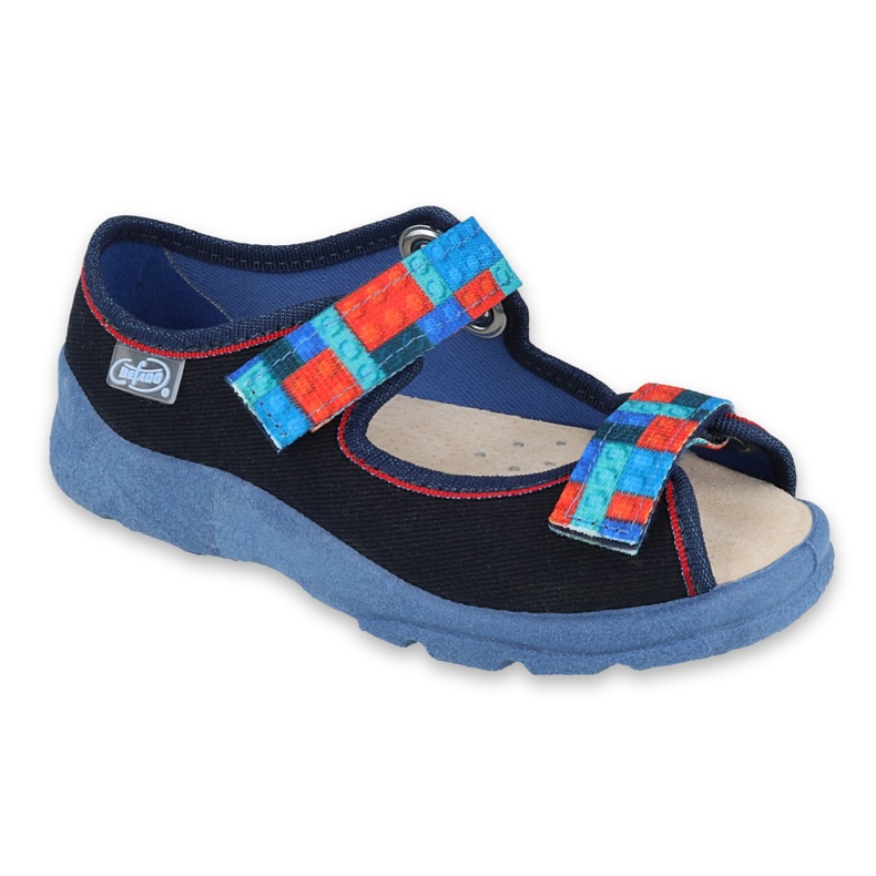 Befado children's shoes 869X140 red navy blue blue Befado children's shoes 869X140 red navy blue blue