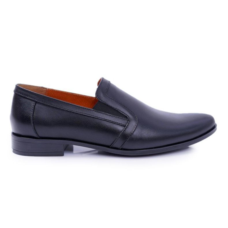 Bednarek Polish Shoes Men's Brogues Bednarek Leather Black Trocky