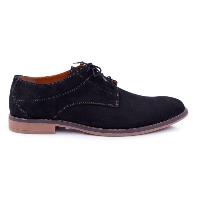 Bednarek Polish Shoes Men's Brogues Bednarek Nubuck Black Atletos