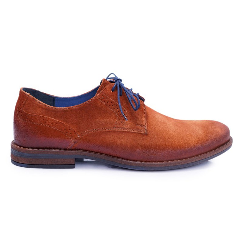Men's Casual Leather Shoes Nikopol Camel Lajos brown