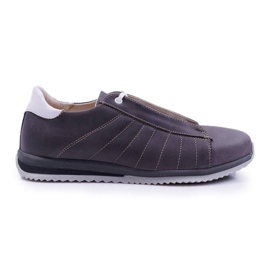 Bednarek Polish Shoes Men's Brogues Bednarek Sport Leather Shoes Gray Geos grey Bednarek Polish Shoes Men's Brogues Bednarek Sport Leather Shoes Gray Geos grey