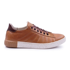 Bednarek Polish Shoes Men's Brogues Bednarek Leather Sports Flat Sole Brown Geos Bednarek Polish Shoes Men's Brogues Bednarek Leather Sports Flat Sole Brown Geos