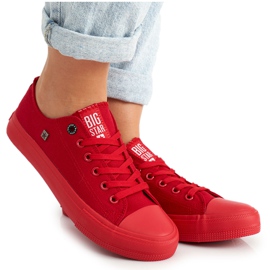 Women's Sneakers Big Star Red AA274007