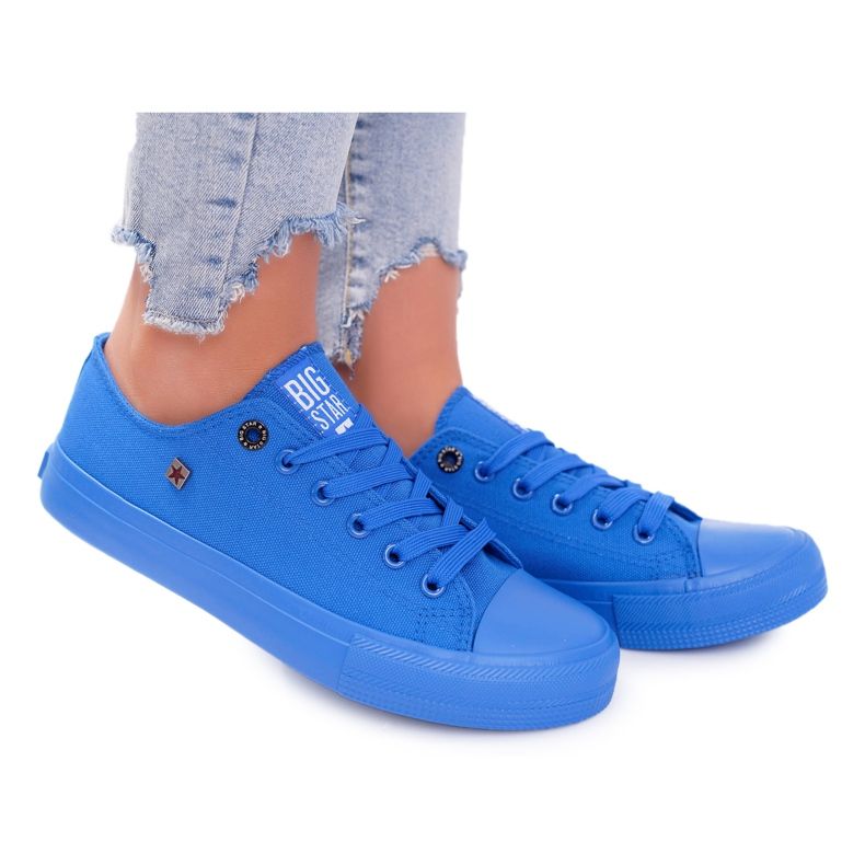 Women's Sneakers Big Star Blue AA274011