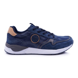 Men's Sport Shoes Big Star Navy Blue DD174312 Men's Sport Shoes Big Star Navy Blue DD174312