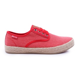 Men's Sneakers Espadrilles Big Star Red AA174173