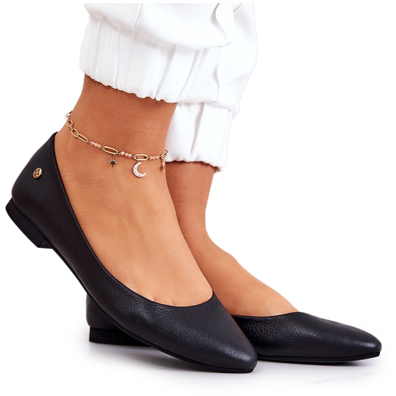 Maciejka Leather Black Women's Ballerinas 04100 Maciejka Leather Black Women's Ballerinas 04100