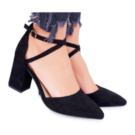 PS1 Women's Pumps On A Heel In Spitz Black Cosmo