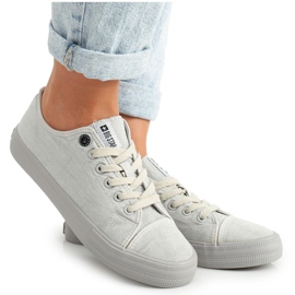 Women's Sneakers Big Star Gray DD274439 grey