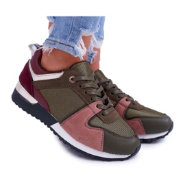 FRJ Women's Sport Shoes Green Merido multicolored FRJ Women's Sport Shoes Green Merido multicolored