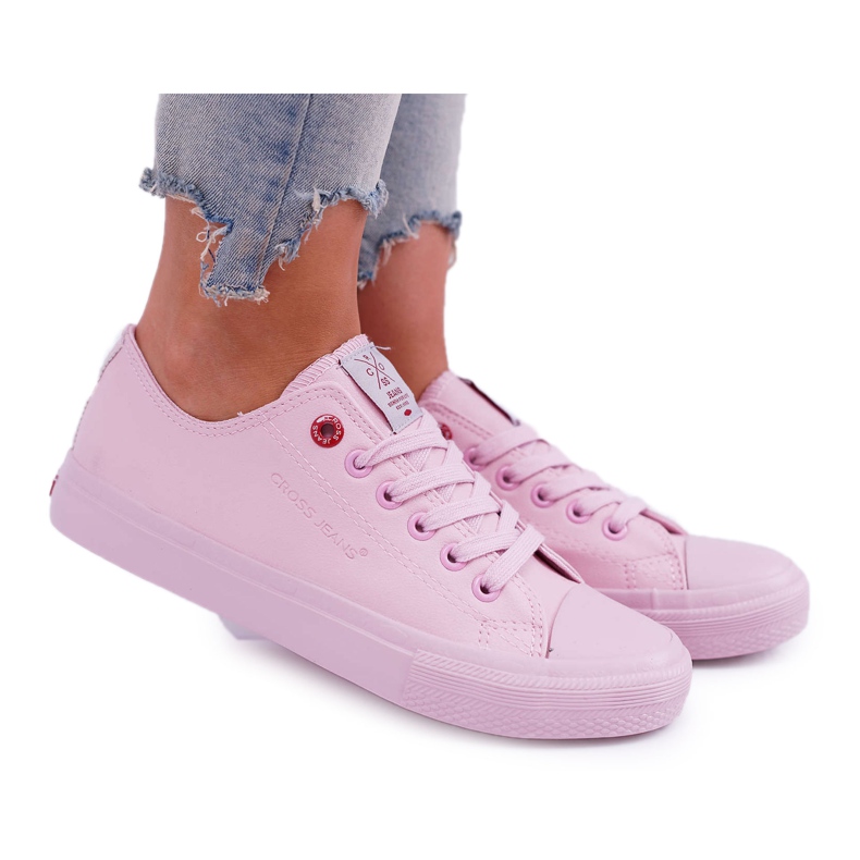 Women's Sneakers Cross Jeans Pink DD2R4033