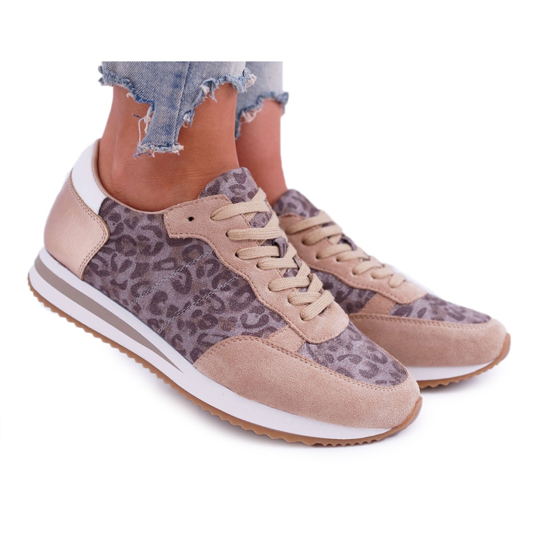 FRANA Women's Sport Shoes Beige Gyano