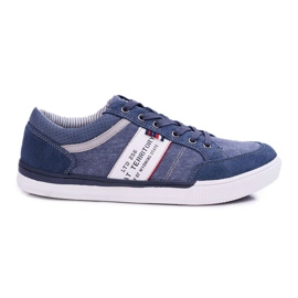 McBraun Men's Sport Shoes Federico Navy Blue