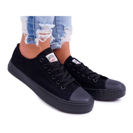 Smith's Black Women's Low Sneakers Smith's Black Women's Low Sneakers