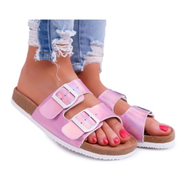 Women's Purple Slippers Big Star DD274136