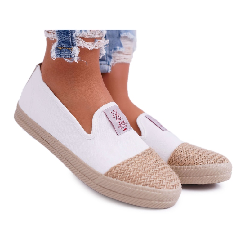 Women's Espadrilles Cross Jeans White DD2R4044