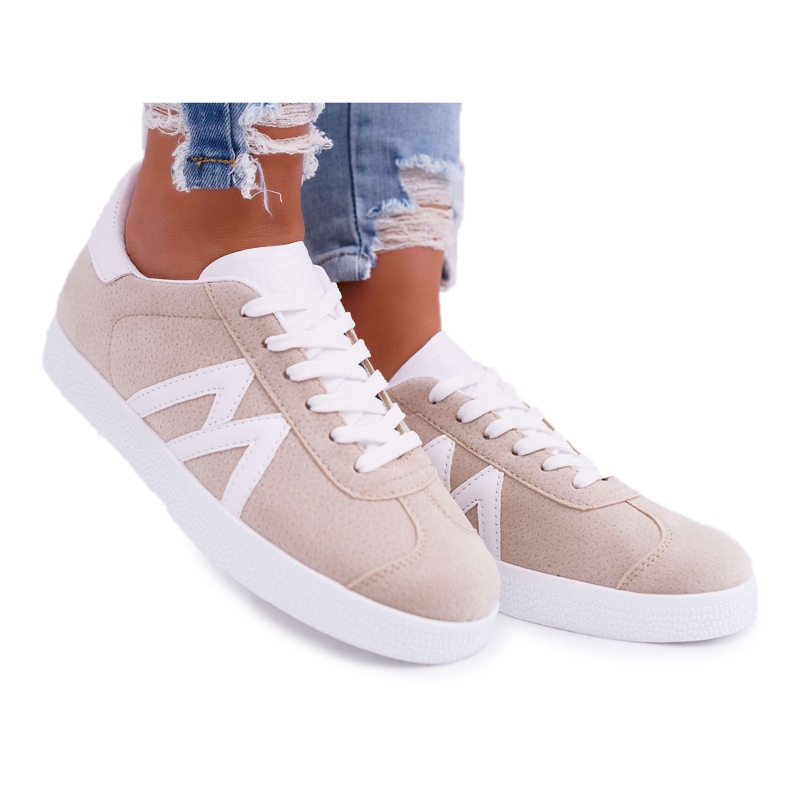 Women's Sport Shoes Beige Sheia