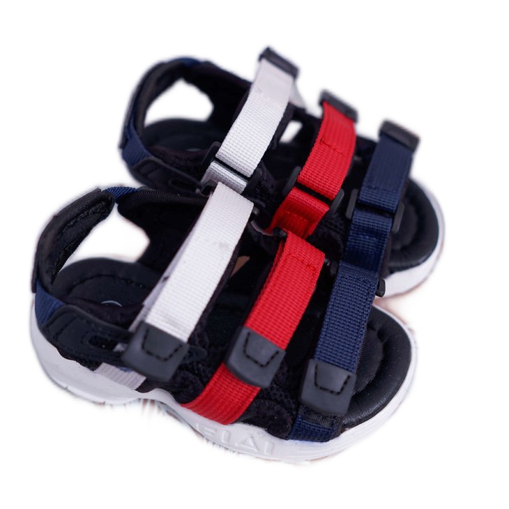 FRROCK Children's Sandals With Velcro For Girls Boys Black Fima FRROCK Children's Sandals With Velcro For Girls Boys Black Fima