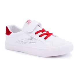 Children's Sneakers Big Star With Velcro White DD374106 ['white']