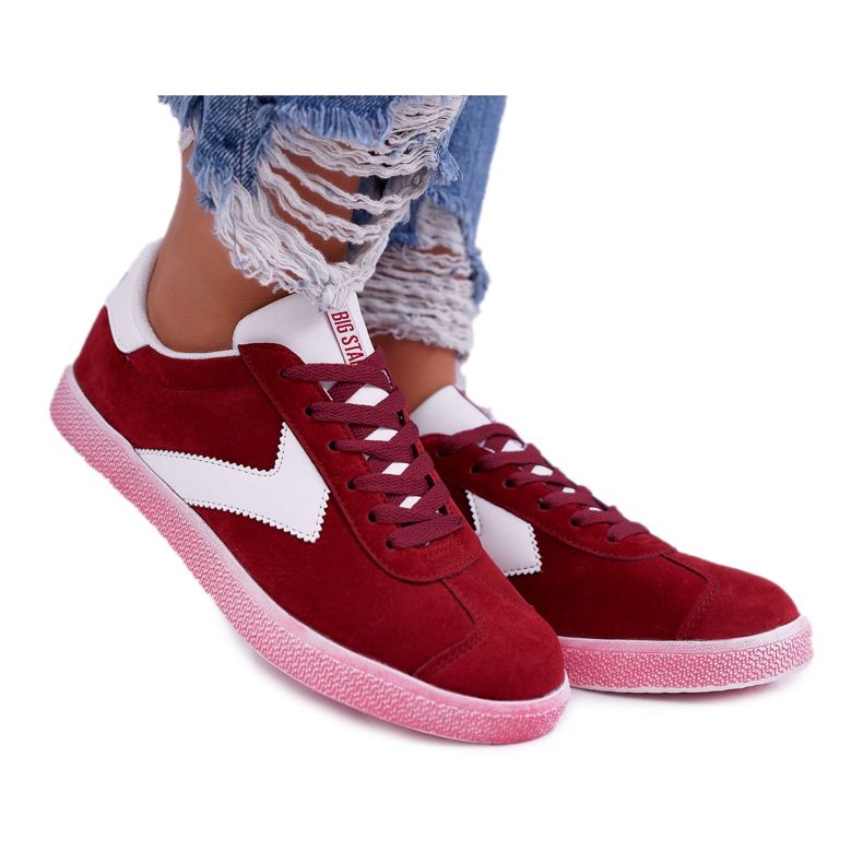 Women's Sport Shoes Big Star Red DD274298