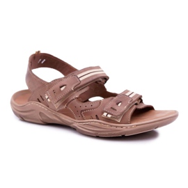 Mario Boschetti Leather Men's Sandals Brown Lop Mario Boschetti Leather Men's Sandals Brown Lop