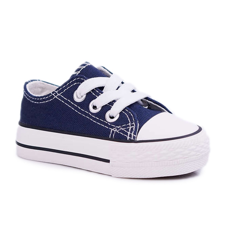 FRROCK Children's Classic Navy Blue Filemon Sneakers