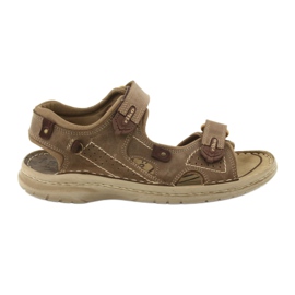 Riko 552 comfort men's sandals beige Riko 552 comfort men's sandals beige
