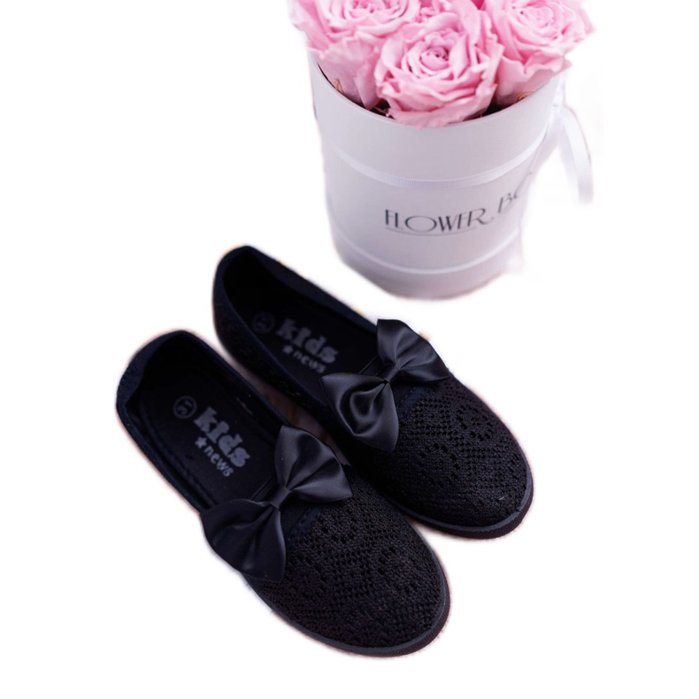 EVE Children's Black Lace Dudi Sneakers