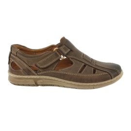 Riko 458 comfort men's sandals khaki